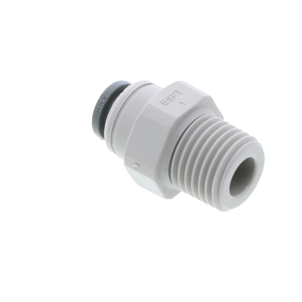 John Guest Male Connector BSPT - 3/16 x 1/4 BSPT