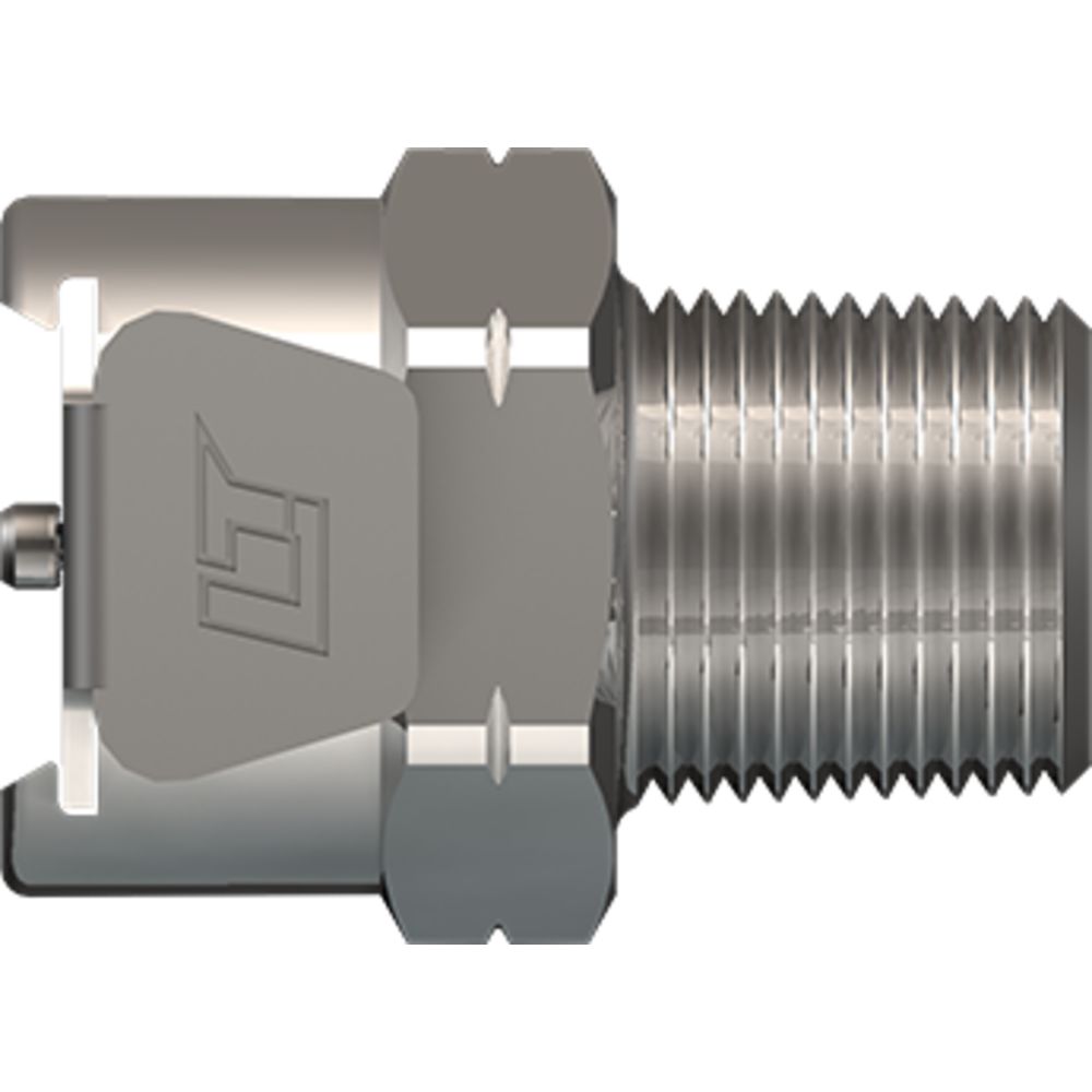 LinkTech 40CB Series Male Thread Female, Non-valved, 1/4" BSPT, Chrome Brass