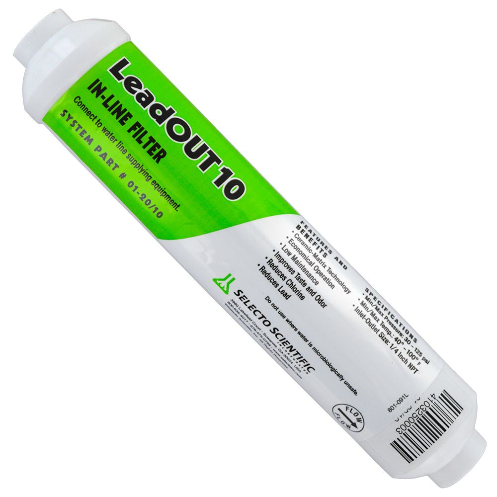 Kinetico 01-20/10 LeadOUT Inline 10" Filter