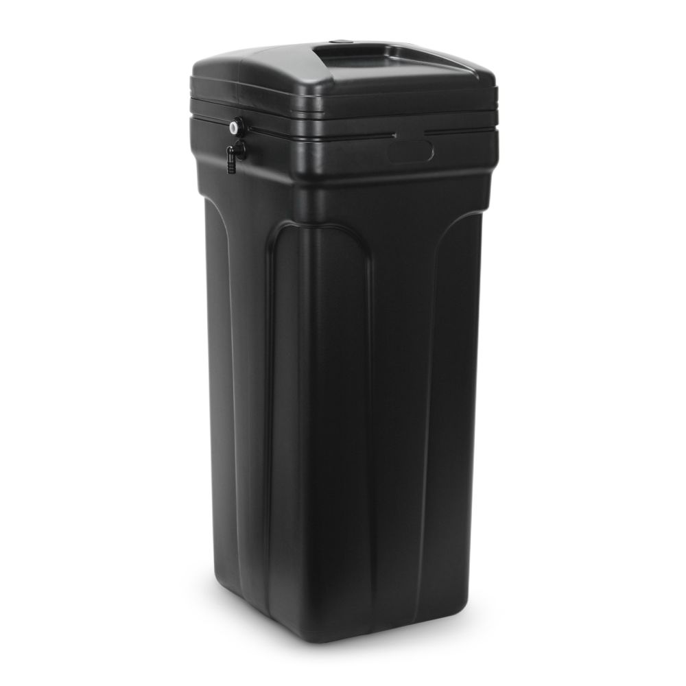 Replacement Water Softener Brine Tank 16" x 33" 100L Square, Black