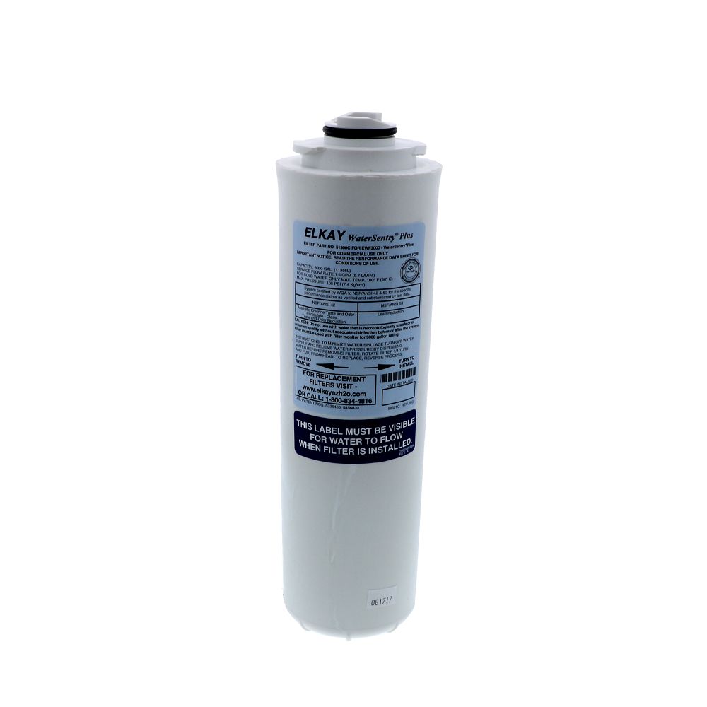 Elkay 51300C WaterSentry Plus Replacement Filter Cartridge for EWF3000 Systems
