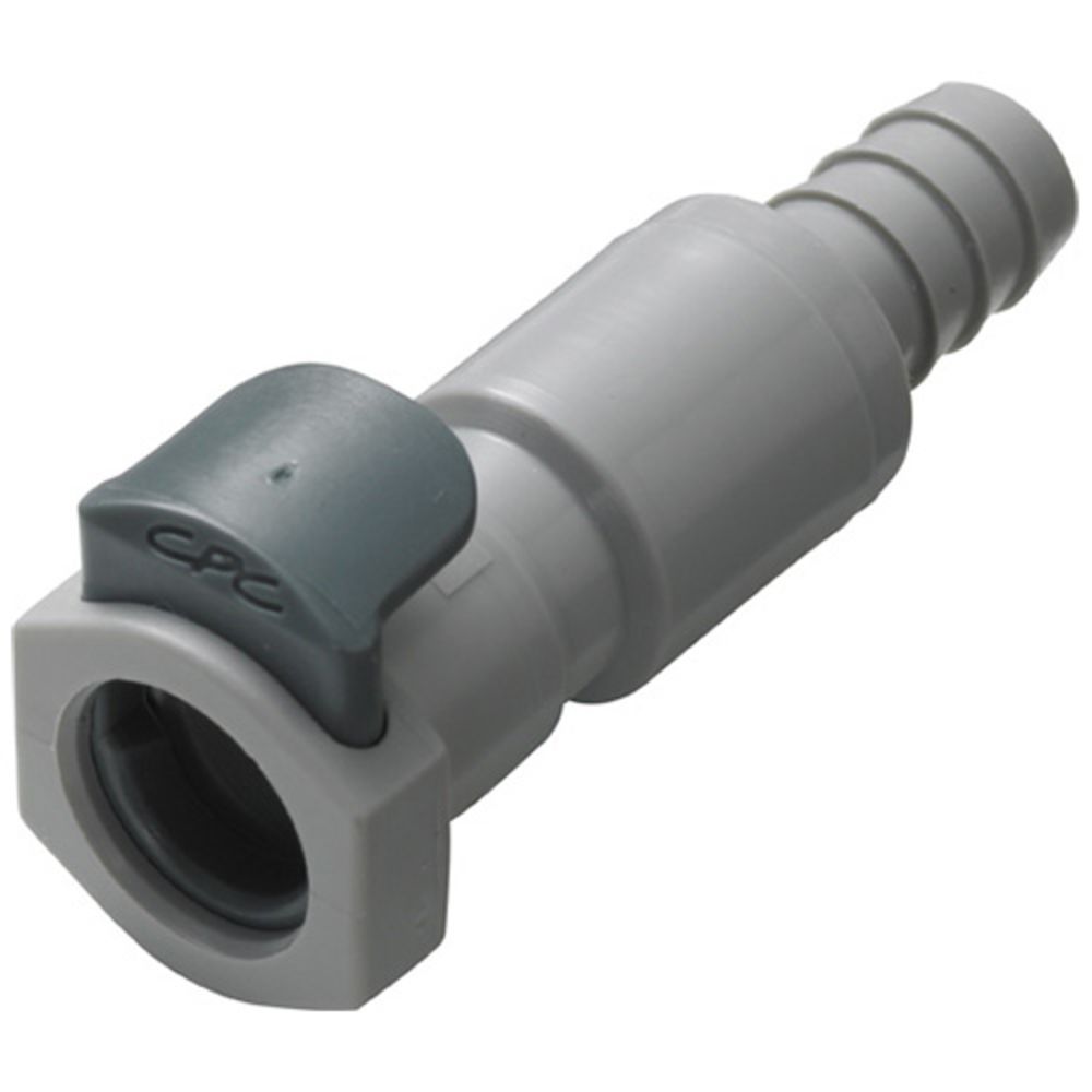 EFCD17612 Valved Inline Coupling Body 3/8 ID Barb