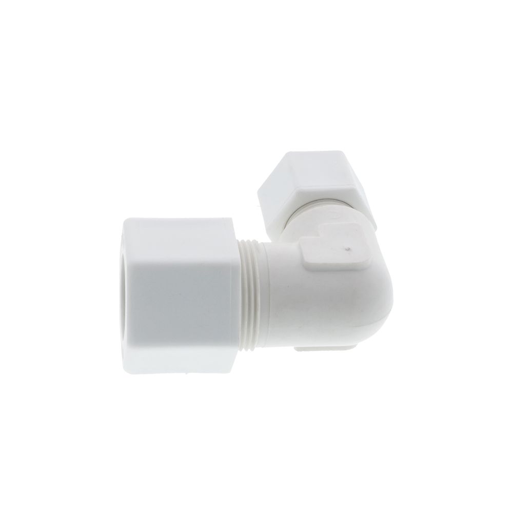 JACO 50-14-10-P-PG Polypropylene Union Elbow 7/8 OD Tube x 5/8 OD Tube