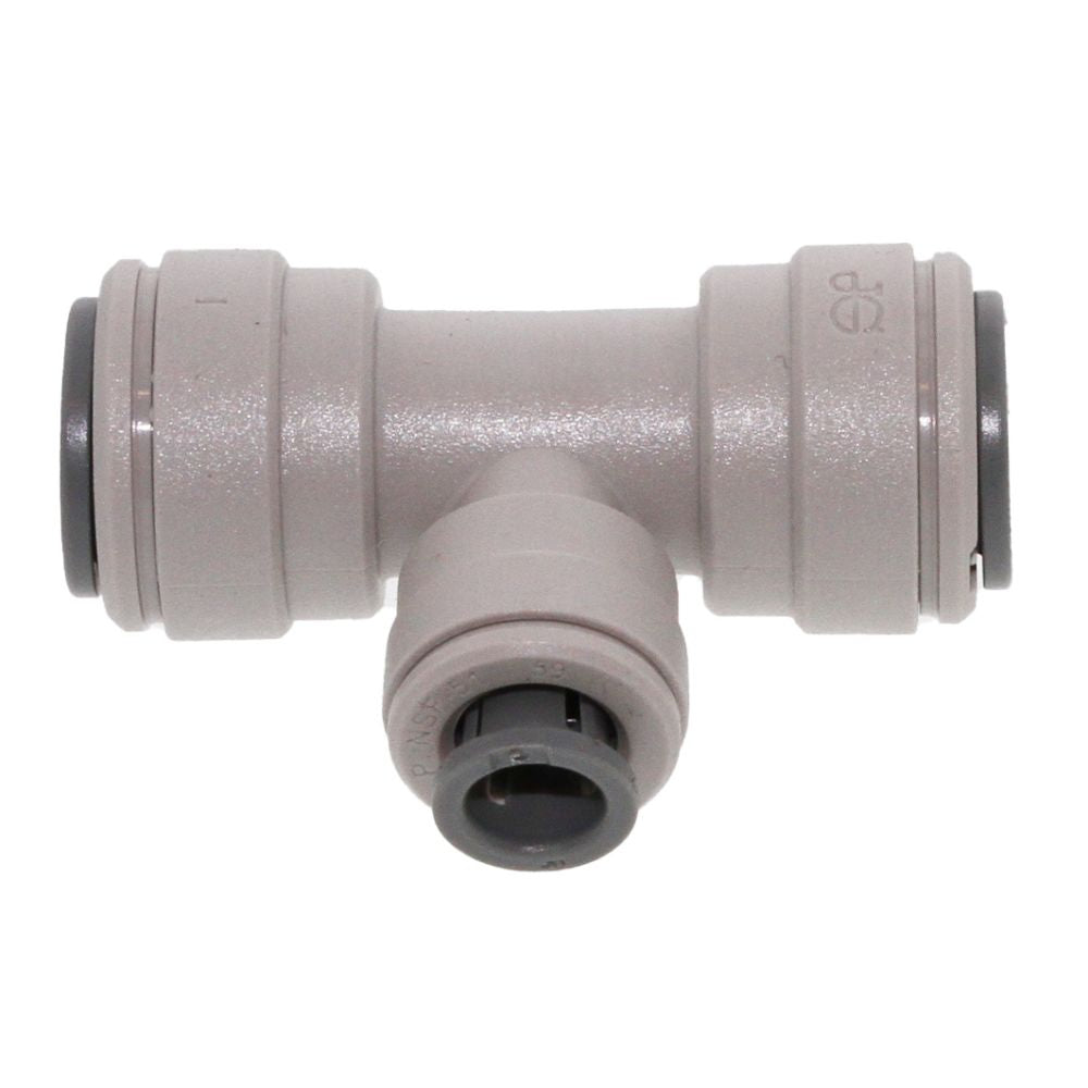 John Guest Reducing Tee - 1/2 x 1/2 x 3/8