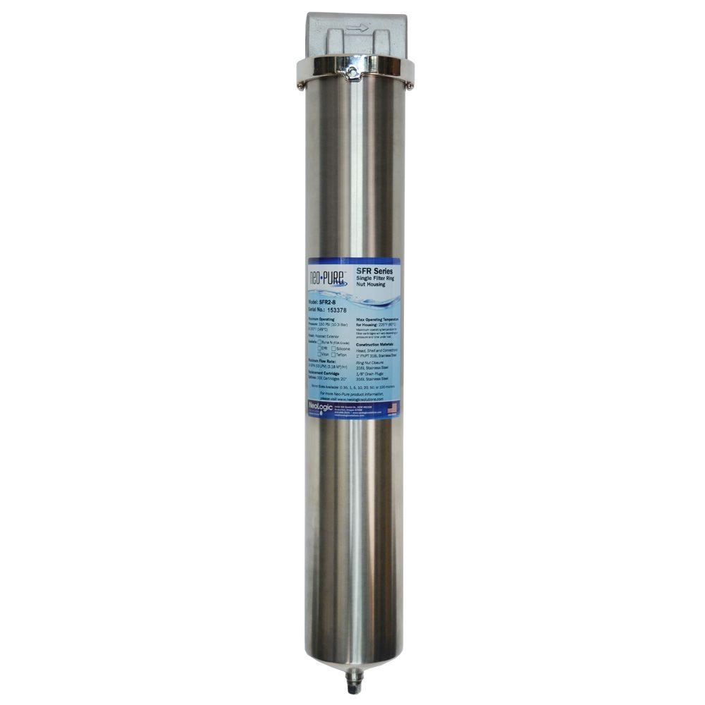 Neo-Pure SFR2 Series Filter Housing with Ring Nut Closure