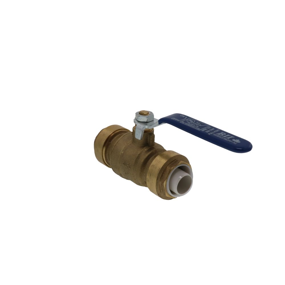 Easy-Grip Brass Ball Valve Push Fit - 3/4 CTS x 3/4 CTS