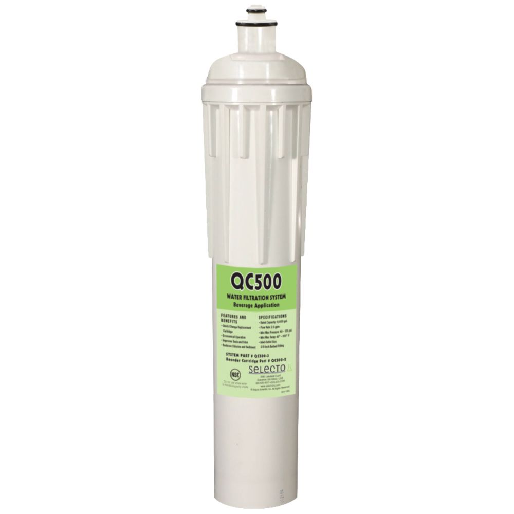 Kinetico QC500-2S Quick Connect Replacement Filter Cartridge 0.5 Mic