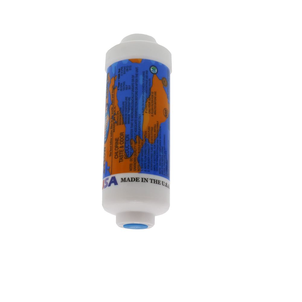 Omnipure Inline K2333-BB GAC Postfilter - 6" x 2" Filter - 1/4" FPT