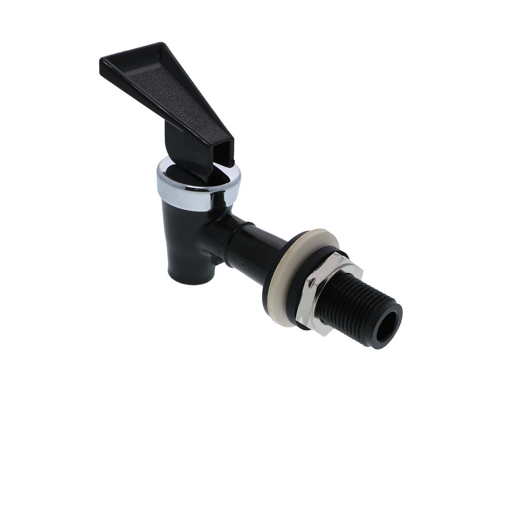 Tomlinson 1000361 HPSBCH Series Plastic No-Drip Cold Beverage Dispensing Faucet w/ Chromed Brass Bonnet