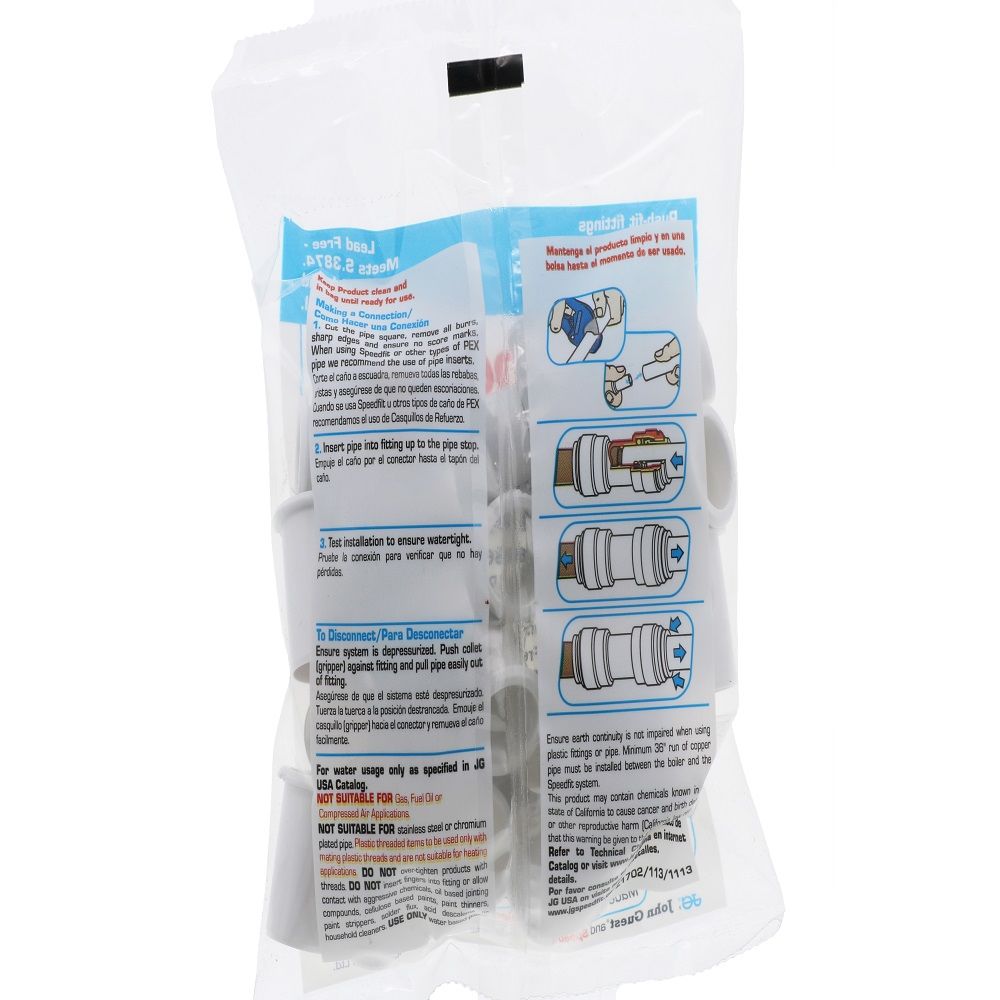 John Guest Pipe Insert / Tube Support - 3/4 CTS