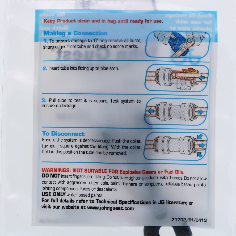John Guest Spanner - 5/16 Superseal & 3/8 Superseal