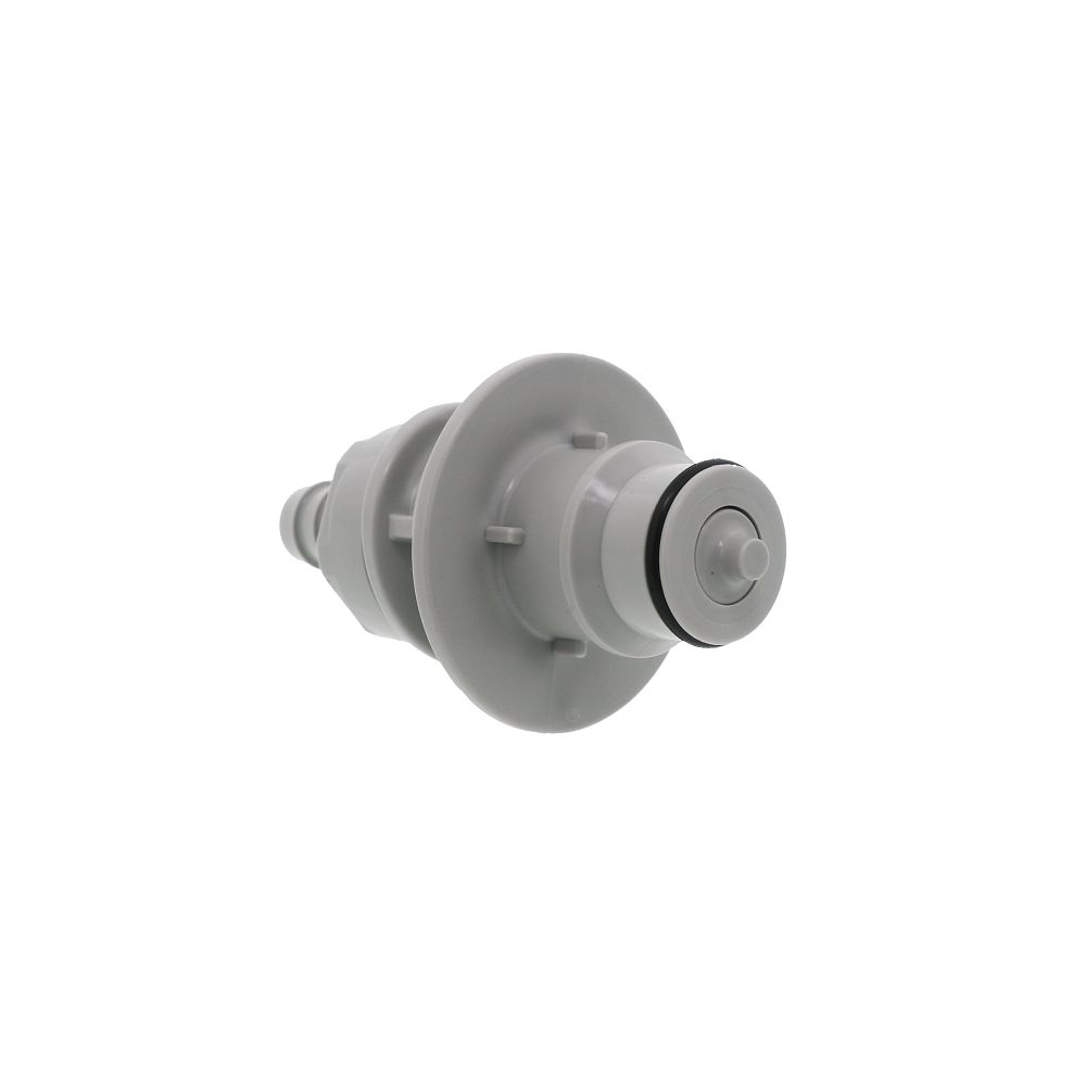 HFCD42612 Valved Panel Mount Hose Barb Coupling Insert 3/8 ID Barb