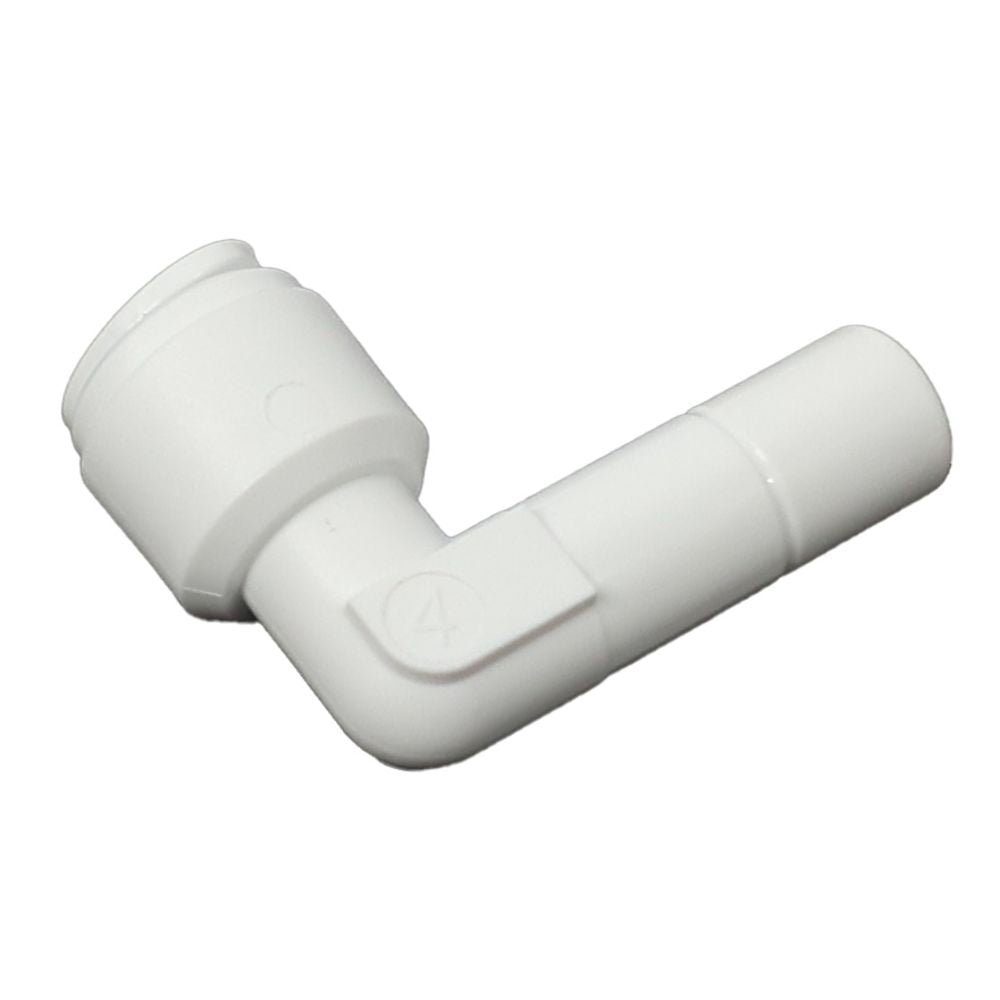 Union Elbow Stem Acetal 1/4 qc x 3/8 stem