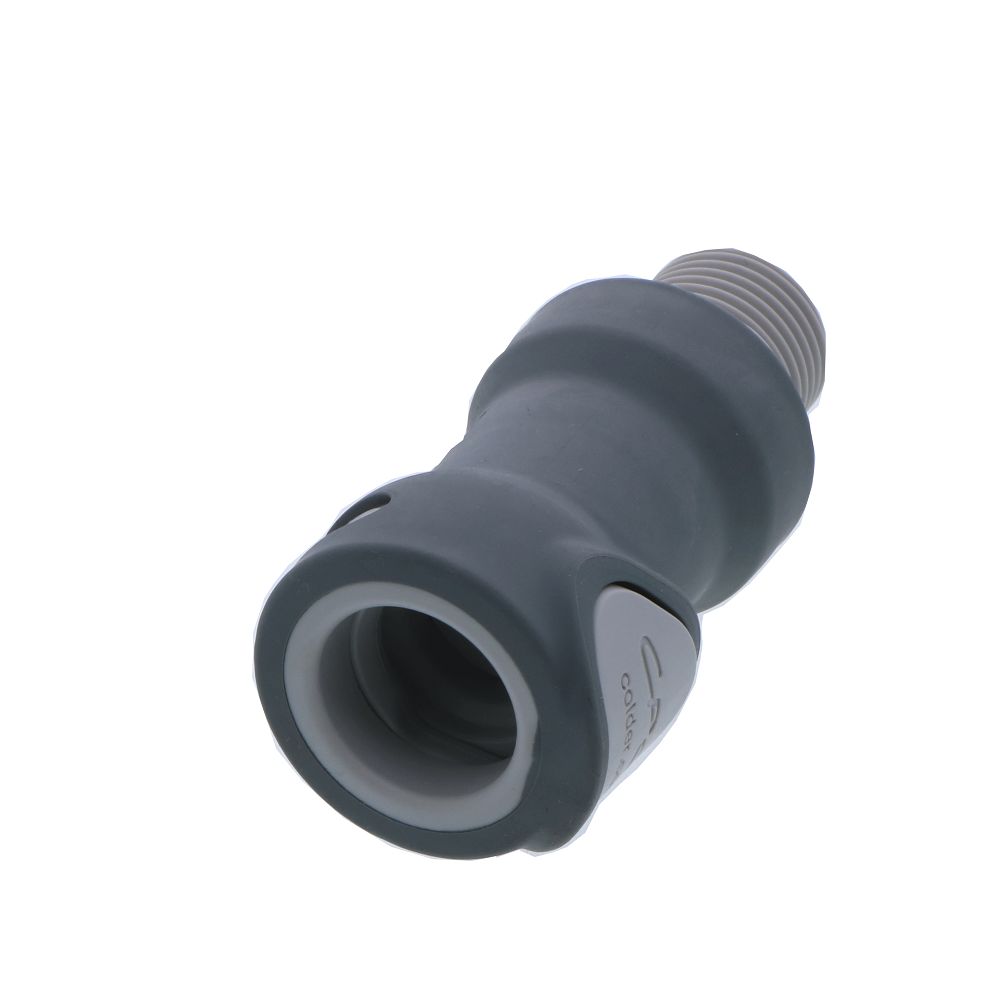 NS6D10008BSPT Valved Male Thread Coupling Body 1/2 BSPT