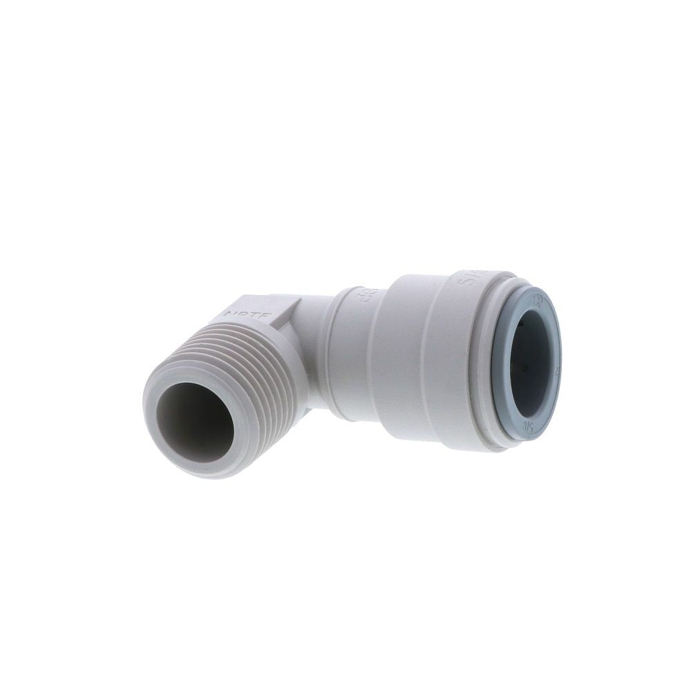 John Guest Fixed Elbow NPTF - 5/8 x 1/2 NPTF