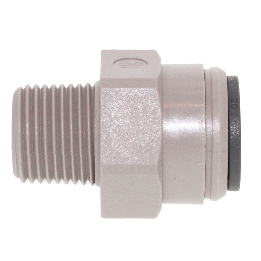 John Guest Male Connector NPTF - 1/2 x 3/8 NPTF
