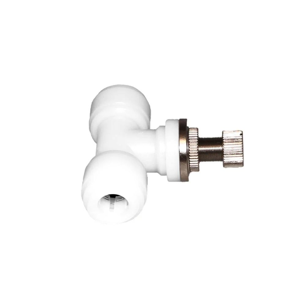 NeoFit - Acetal White Flow Control Union Connector 1/4" tube