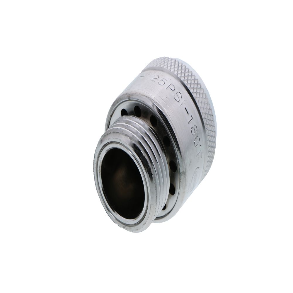 T&S Brass B-0972 Chrome Plated Atmospheric Vacuum Breaker with 3/4" Garden Hose MxF