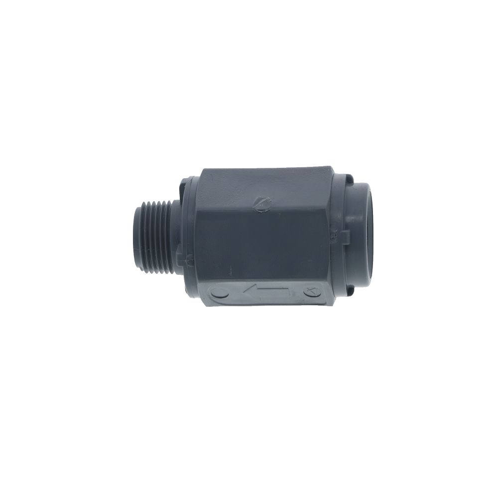 Check Valve 426 Series PVC Gray 1/4 FPT x 1/4 MPT BUNA