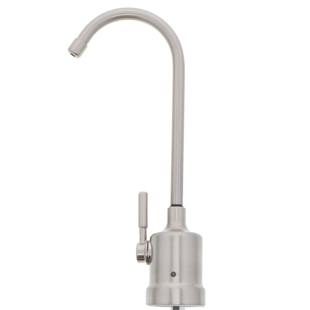 Watts Top Mount Air Gap Faucet with Top Mount Monitor - Brushed Nickel