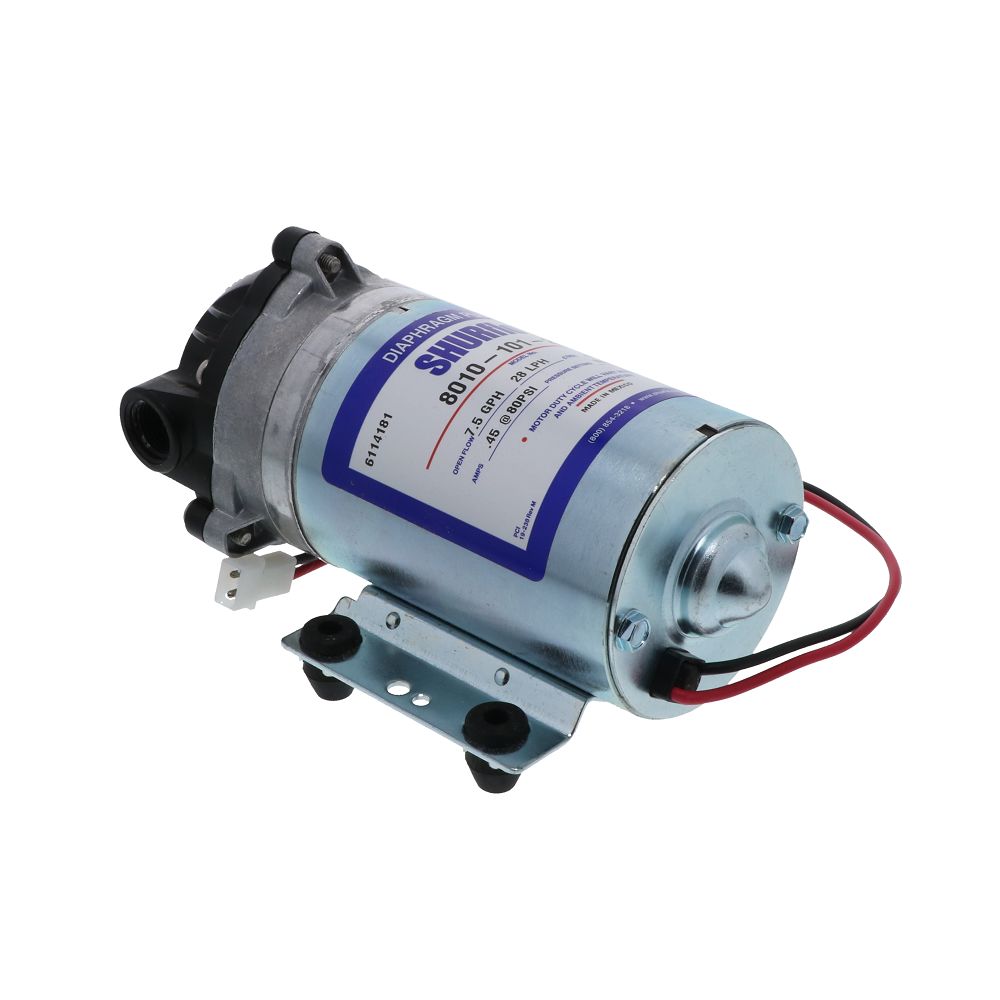 SHURflo 8010-101-200 RO Booster Pump 50 GPD 80 PSI 24V