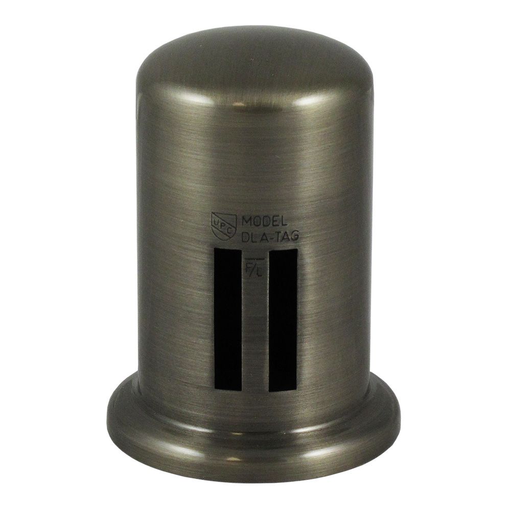 Brass Cover Cap for Twin Inlet Air Gap - Antique Pewter