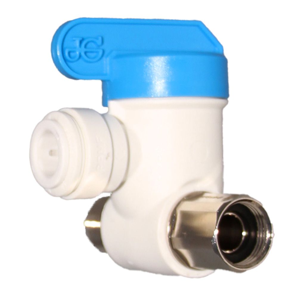 John Guest Angle Stop Adapter Valve Lead-Free - 3/8 x 3/8 x 3/8