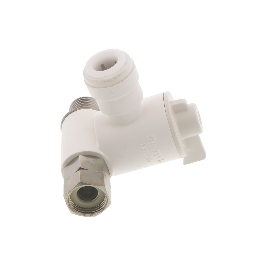 Watts AquaLock/SeaTech - Stop Valve Adapter 3/8" Male COMP x 3/8" Female COMP x 3/8" QC