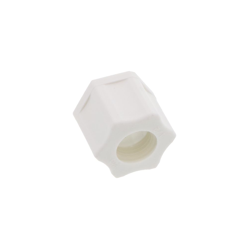 JACO P-PG-8 Polypropylene Plastic Gripper Nut 1/2 OD Tube