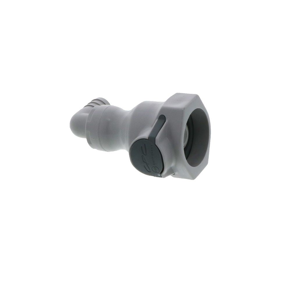 UDC Valved Elbow Hose Barb Coupling Body - 1/2 ID Barb EPDM O-Ring