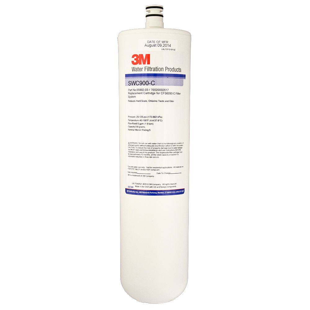 3M SWC900-C Softening Filter Cartridge with Carbon