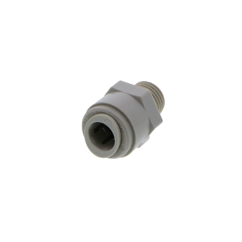 DMfit Straight BSPT Male - 3/8" Push-in x 1/4" BSPT