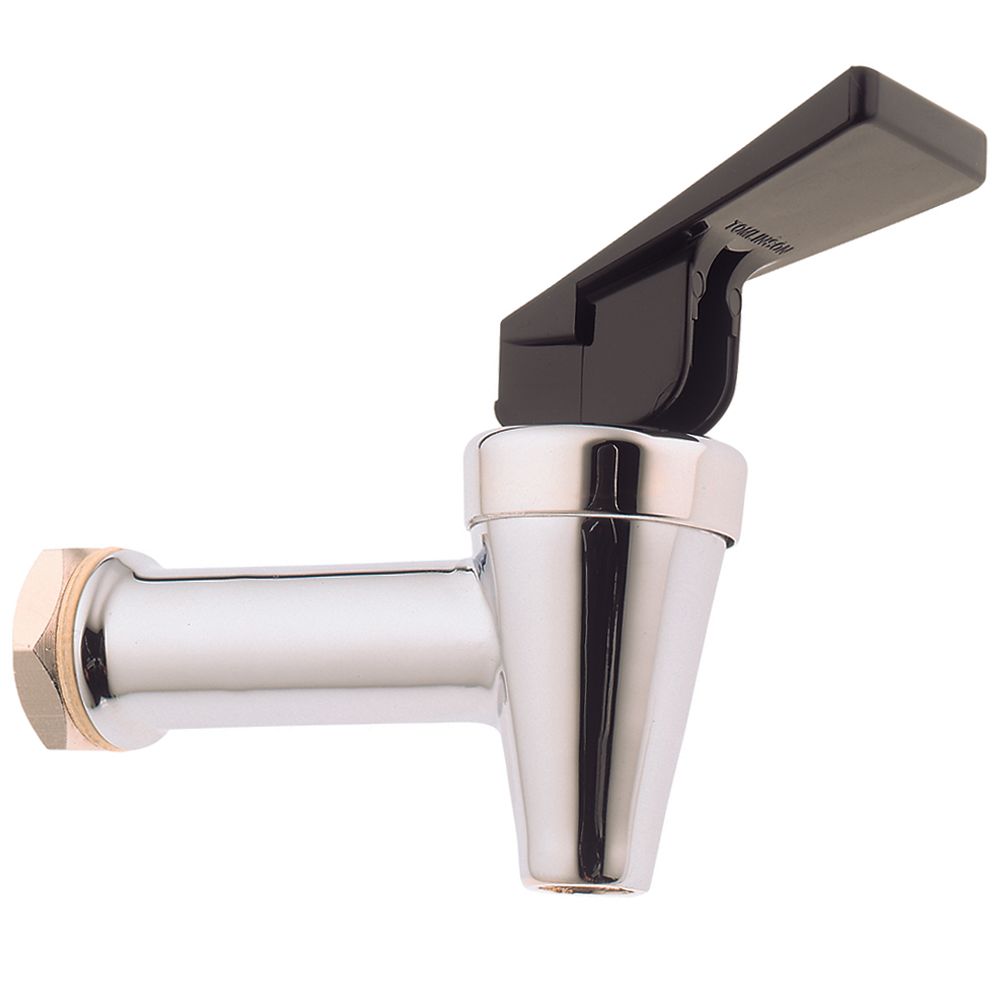Tomlinson 1000387 HPSC-BR Series Metal No-Drip Hot Beverage Dispensing Faucet