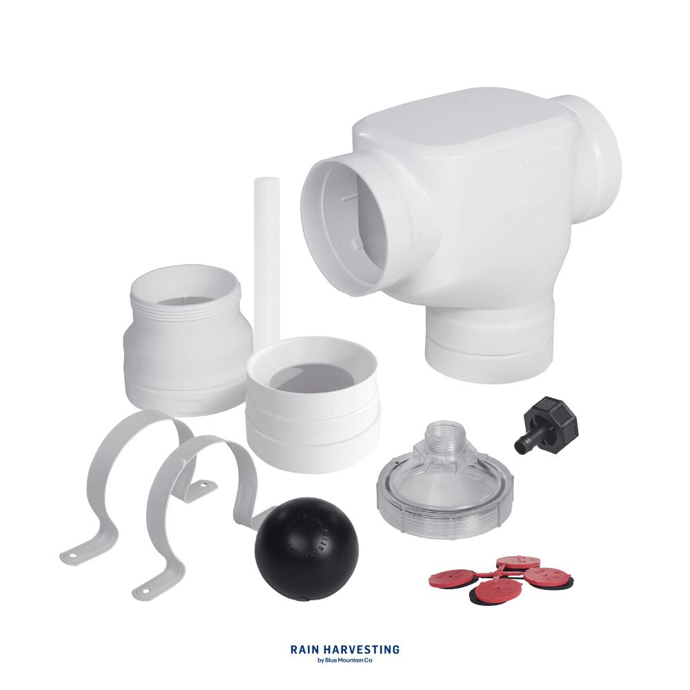 First Flush Plus Downpipe Kit 4" WDDP111 Rain Harvesting by Blue Mountain Co.