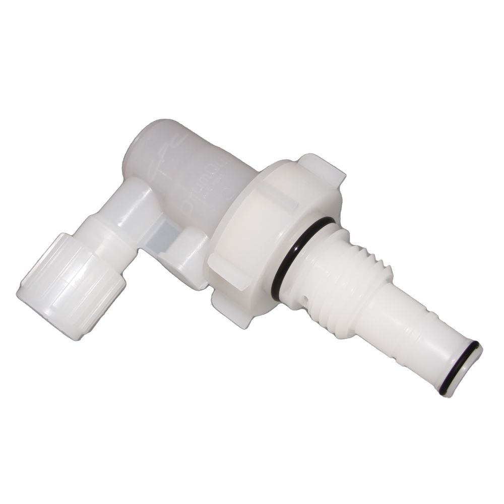 DrumQuik DQPUR120112208 PUR Flare Coupler FKM O-Ring PEEK PPS Spring - 3/4"