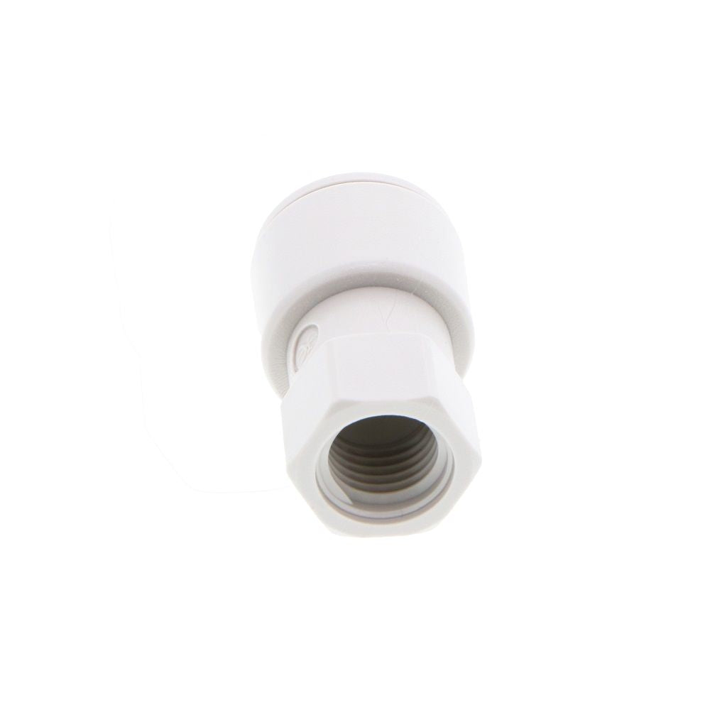 John Guest Female Adapter Flare - 3/8 x 1/4 Flare