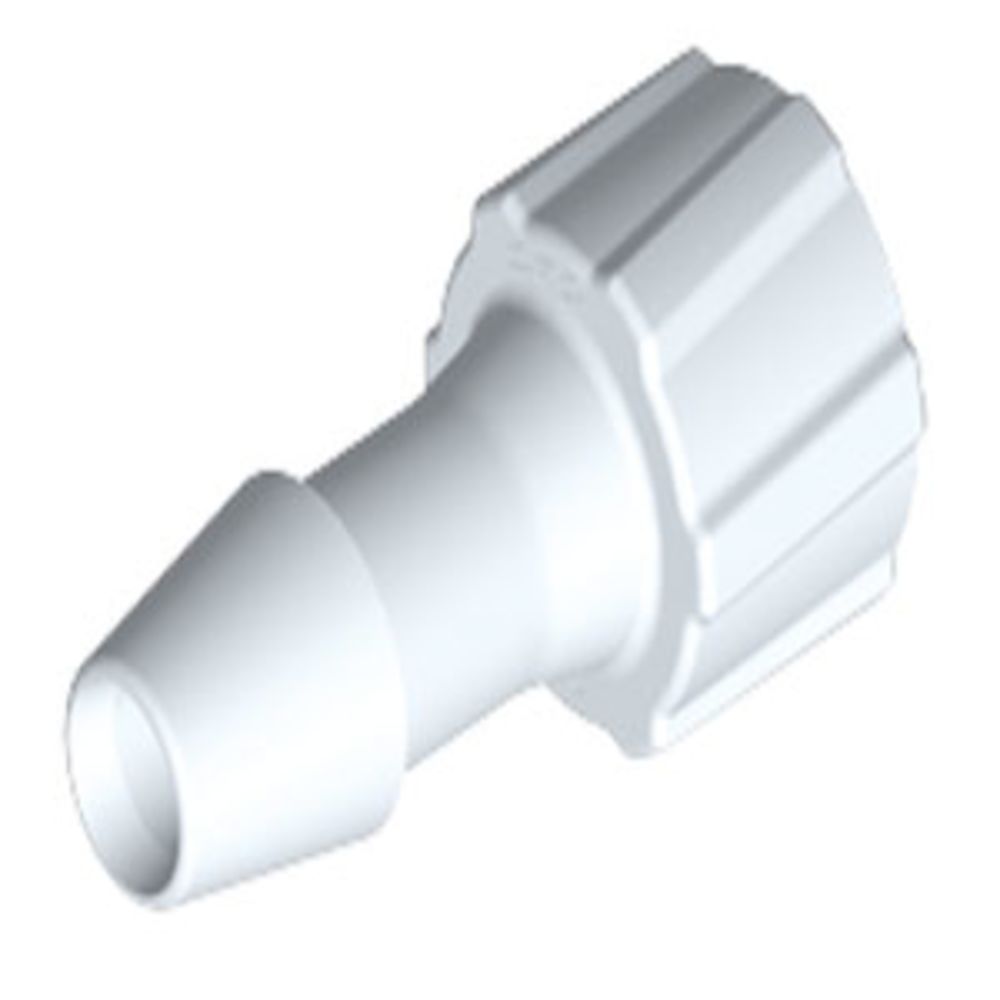 LM6130 Luer Fitting White Nylon Male Luer X 3/16 HB