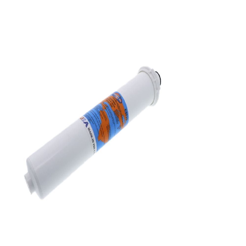 Omnipure Inline K2505-SS 5 mic Sediment Prefilter - 10" x 2" Filter - 1/4" 90 deg Elbow Quick Connect