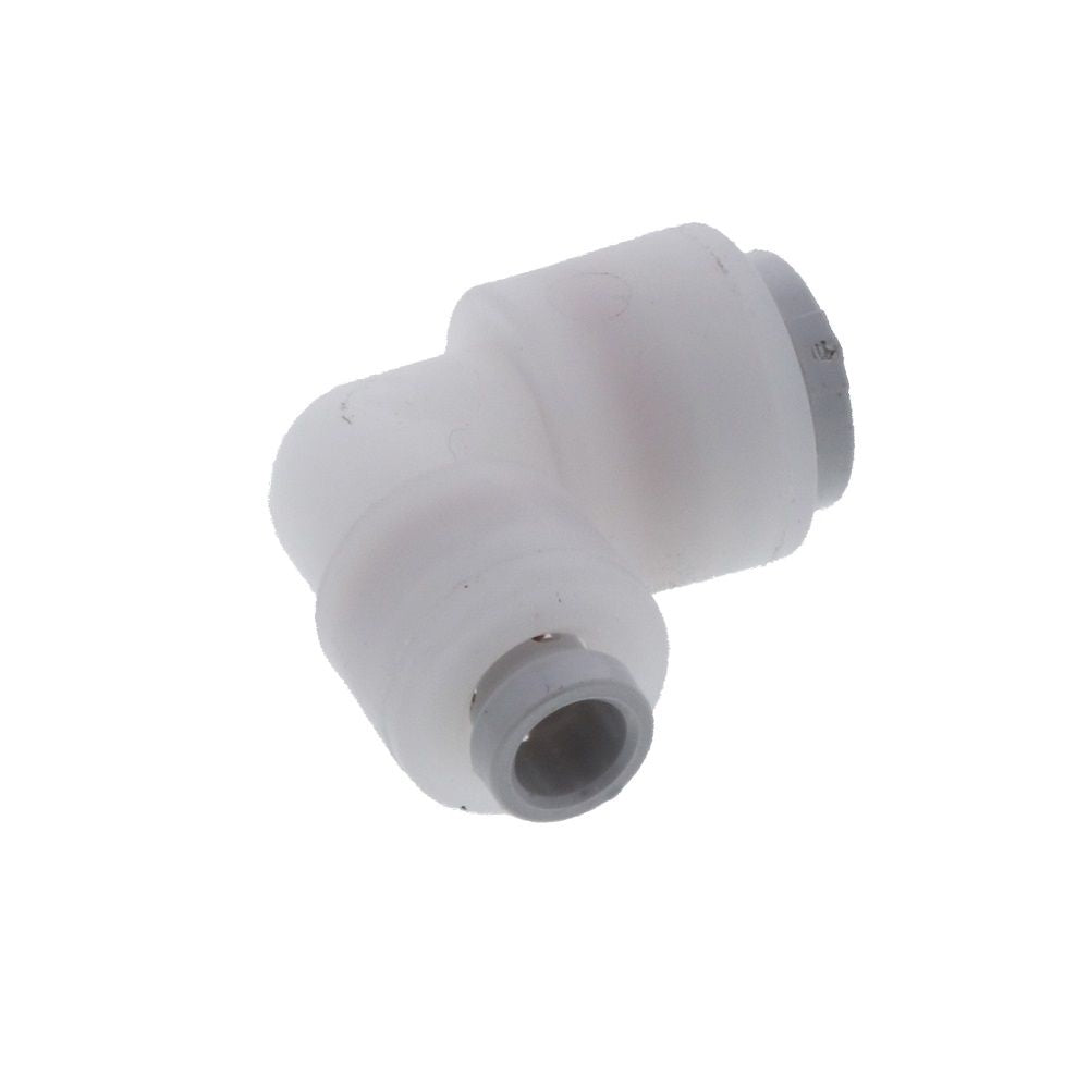 Kynar PVDF Male Elbow Swivel - 3/8 x 1/8 NPTF