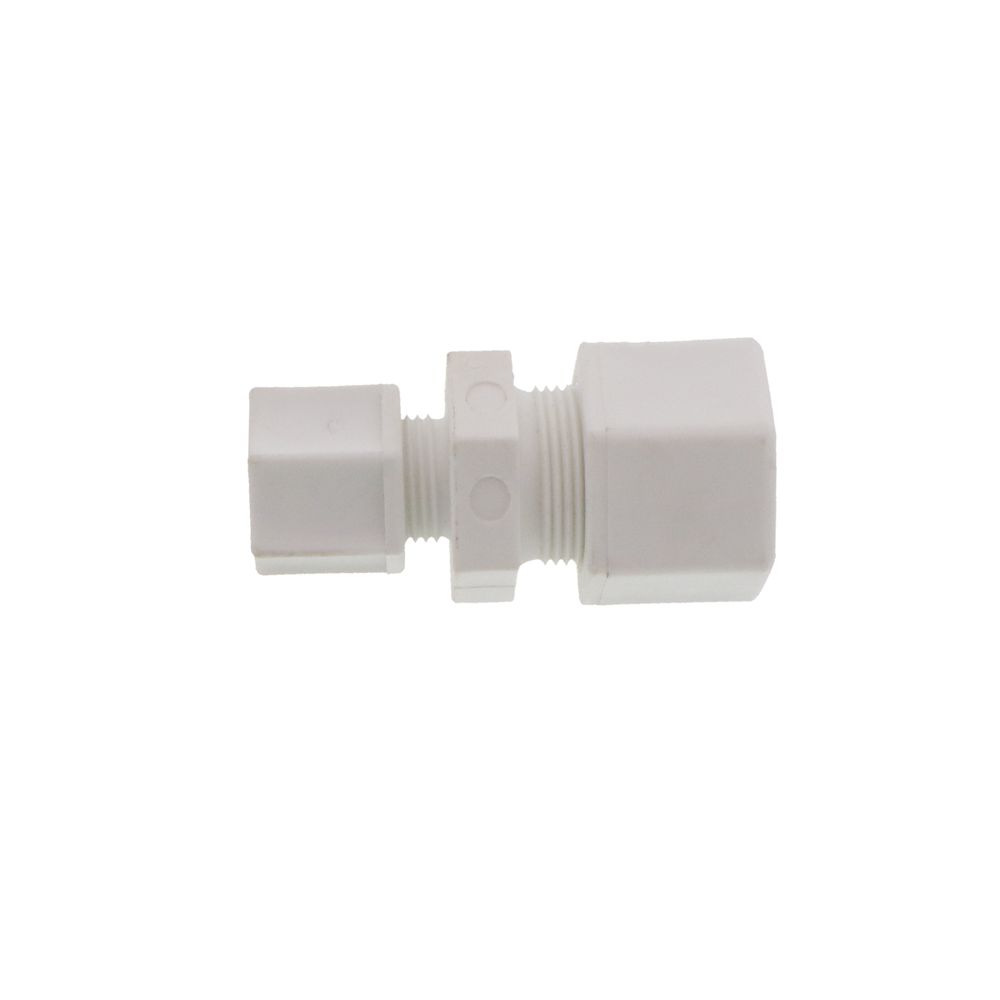 JACO 15-10-6-P-PG Polypropylene Reducing Union 5/8 OD Tube x 3/8 OD Tube