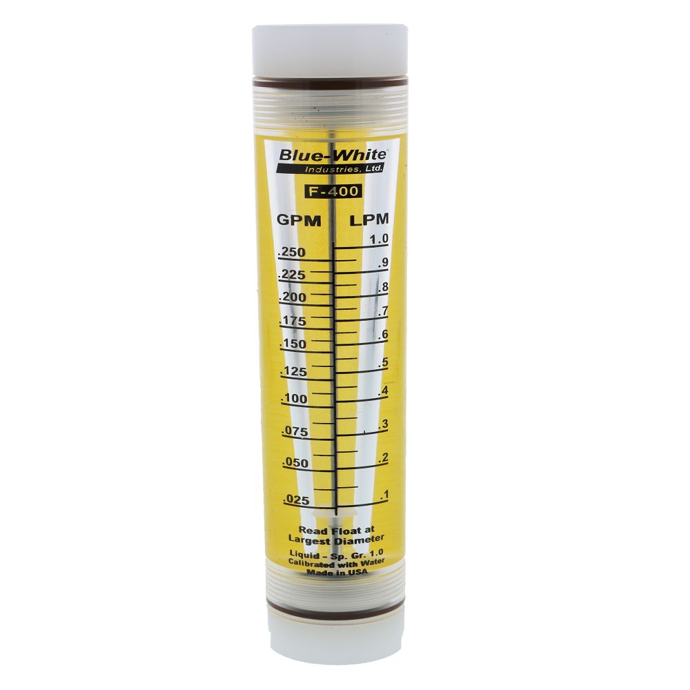 Blue White F-400N INLINE Rotameter