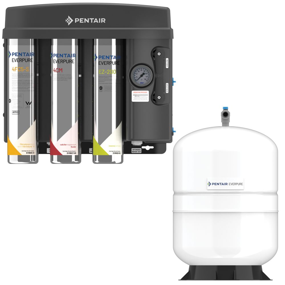 Everpure EV9975-52 EZ-RO System - 200 GPD w/5 Gal Hydropneumatic Tank