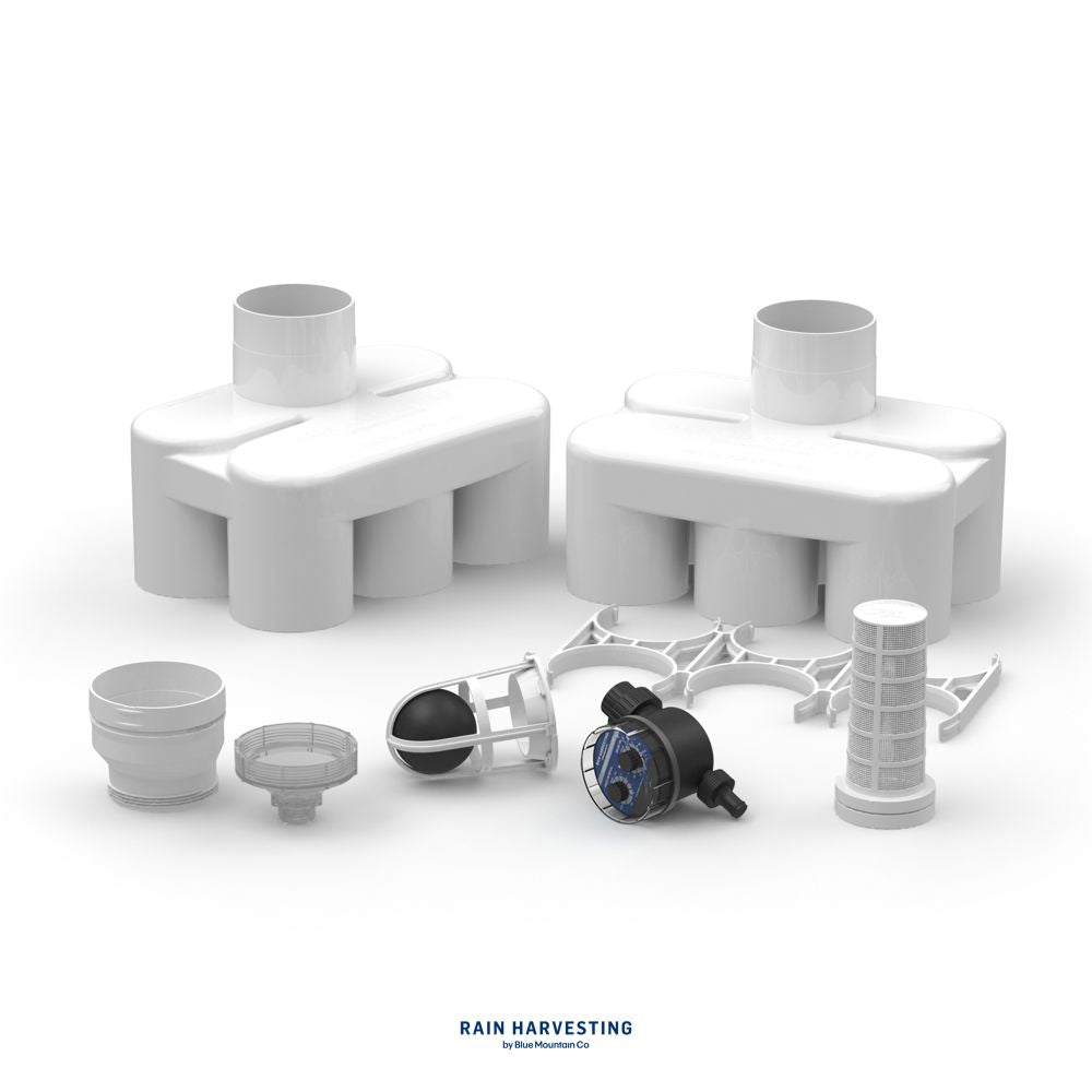 First Flush Delta Inground 4" Round by Blue Mountain Co.