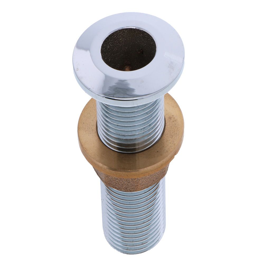 Watts Marine Chrome Plated Thru-Hull Assembly With Nut - 1-1/4" NPSM