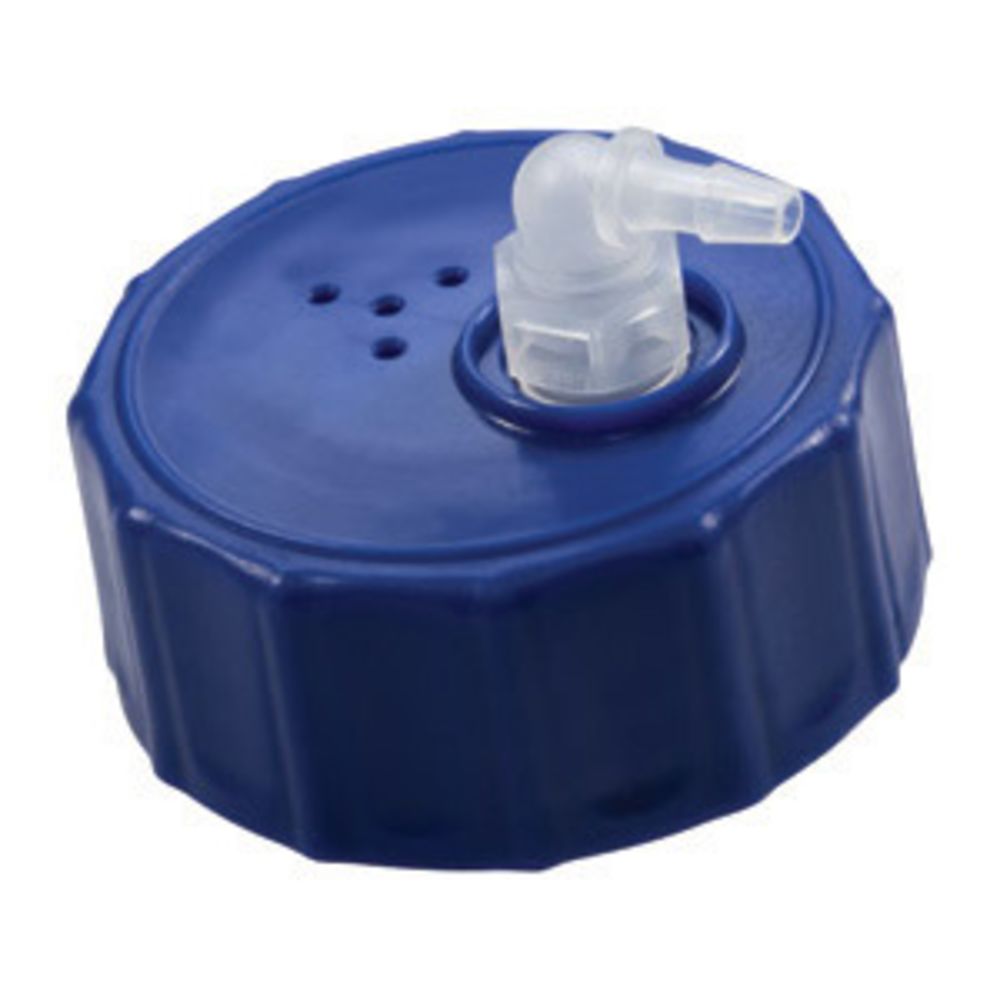 Colder BQ45GL5001 45mm Cap with Polypropylene 1/4" FitQuick Hose Barb