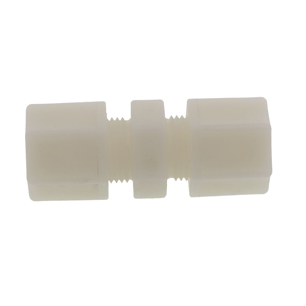 JACO 15-6-N-O Nylon Union Connector 3/8 OD Tube x 3/8 OD Tube