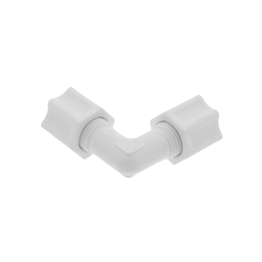 JACO 50-5-P-O Polypropylene Union Elbow 5/16 OD Tube x 5/16 OD Tube