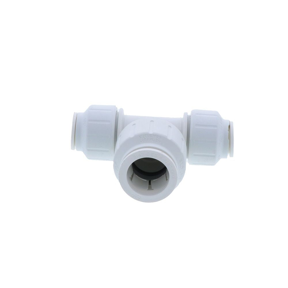 John Guest Reducing Tee - 1/2 x 1/2 x 3/4 CTS