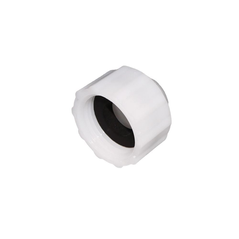 NeoFit - Acetal Natural White F/F Reducer 3/8" x 3/4" Thread BSPP