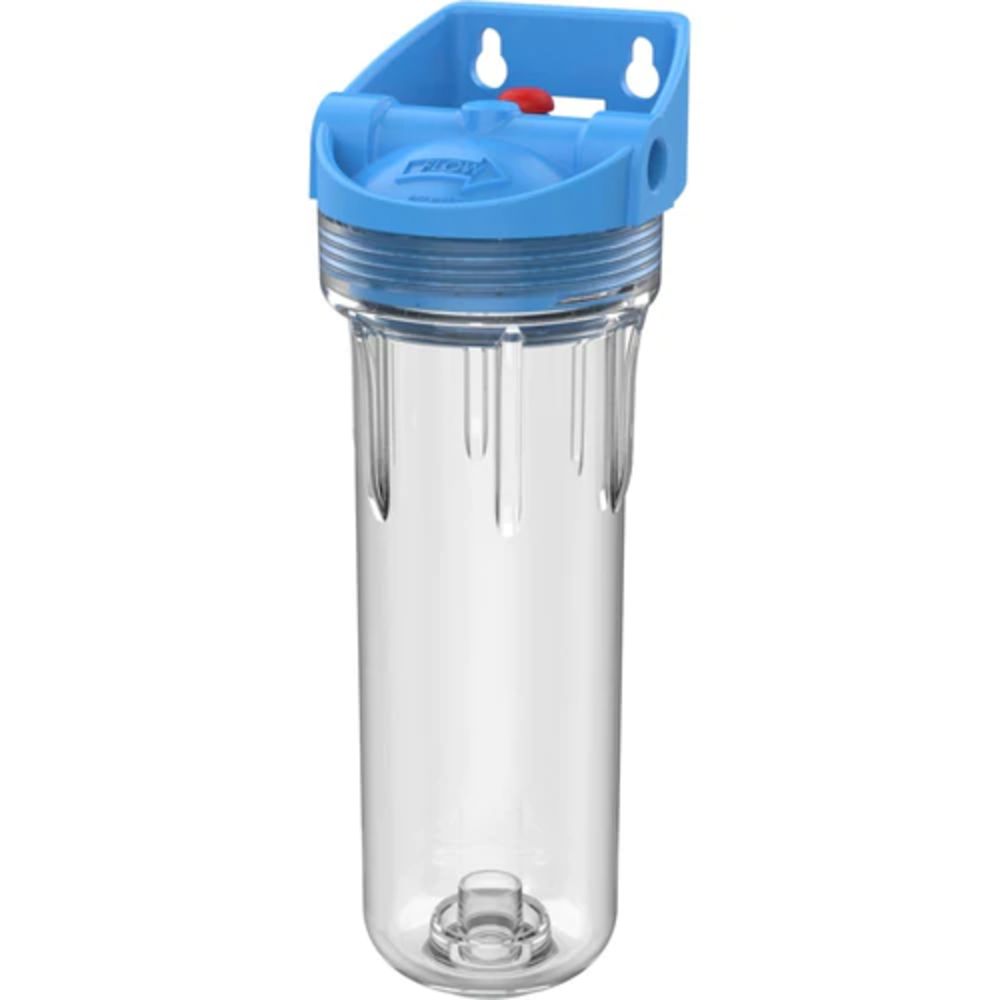 Pentek 10” 3G Slim Line Filter Housing Blue/Clear IB w/ PR